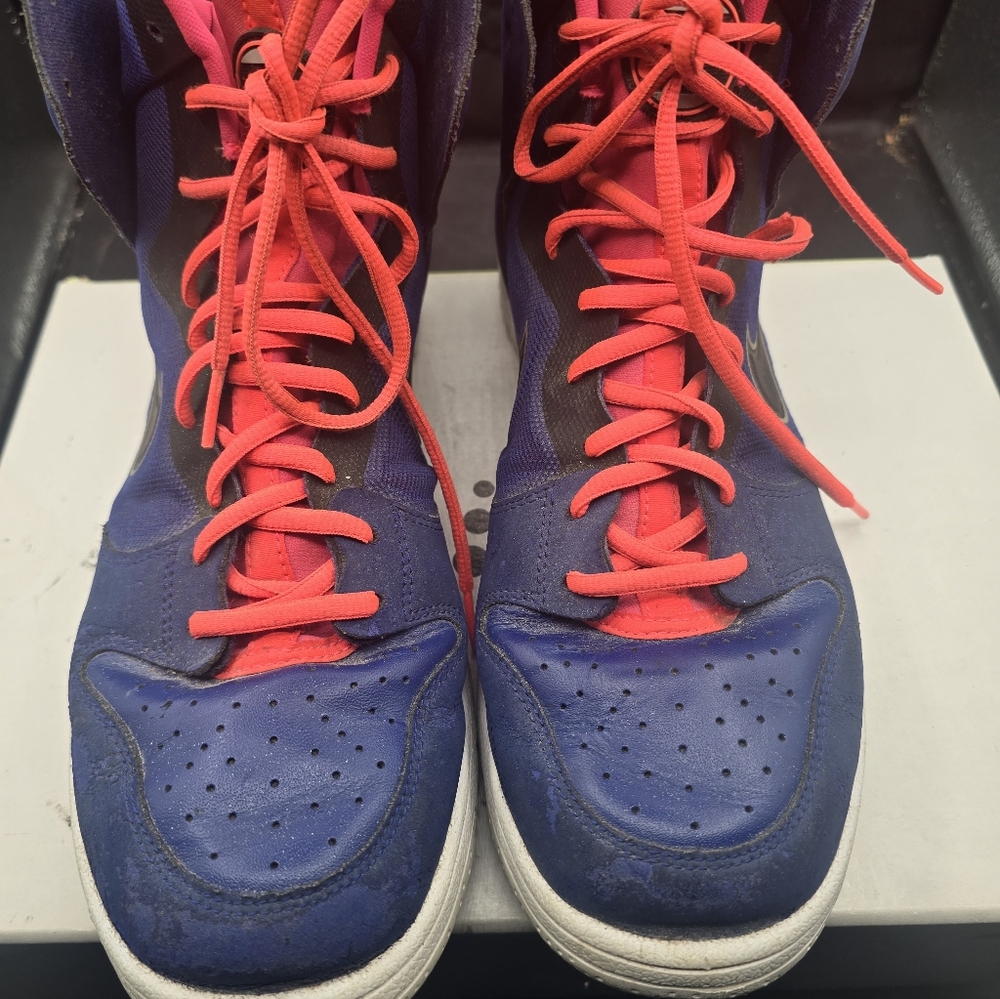 Nike Blue and Red‎ Athletic Shoes